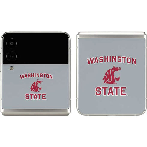 Washington State University Logo Galaxy Z Flip3 5G Skin